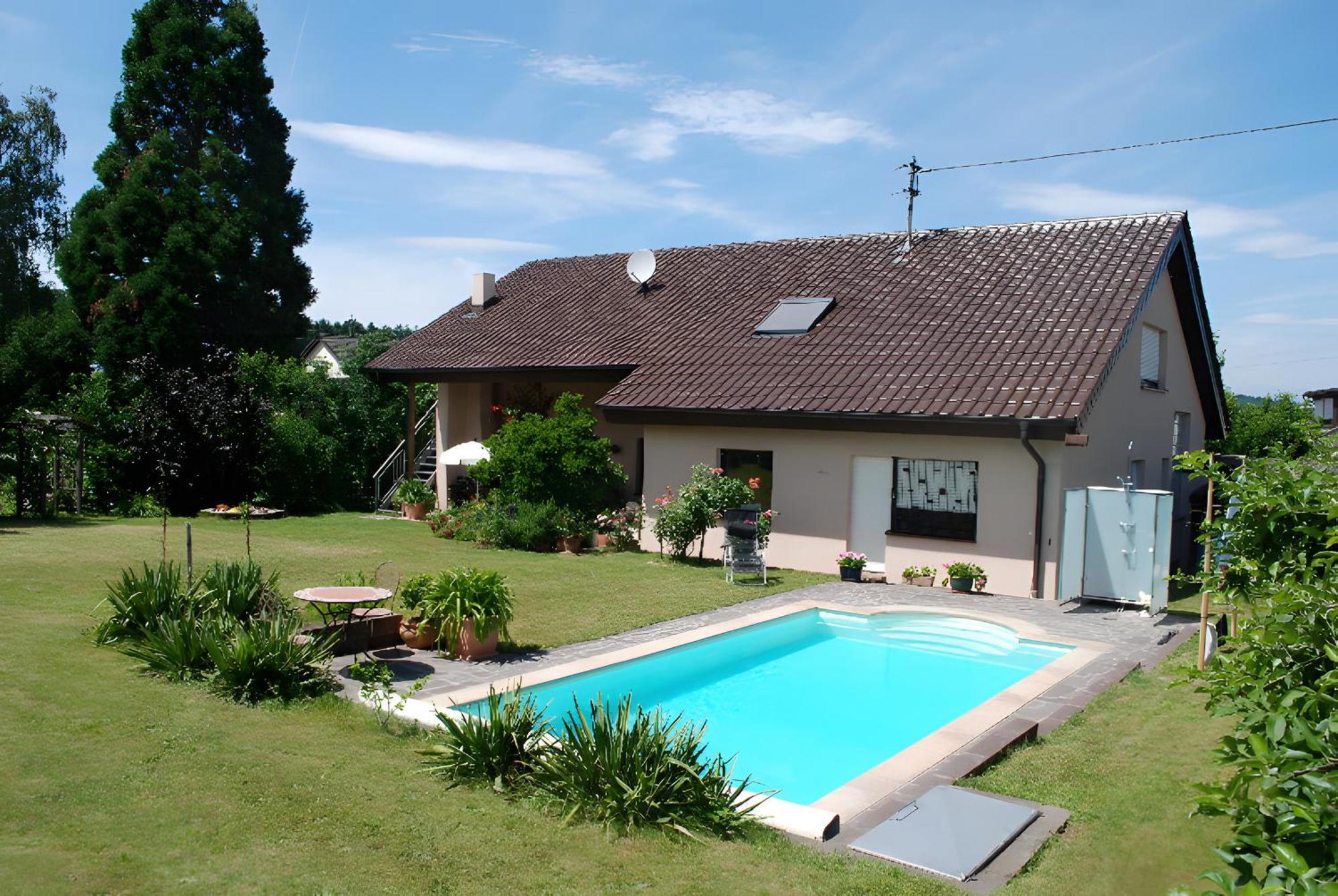 Ferienwohnung Mit Pool Straubenhardt Exteriér fotografie